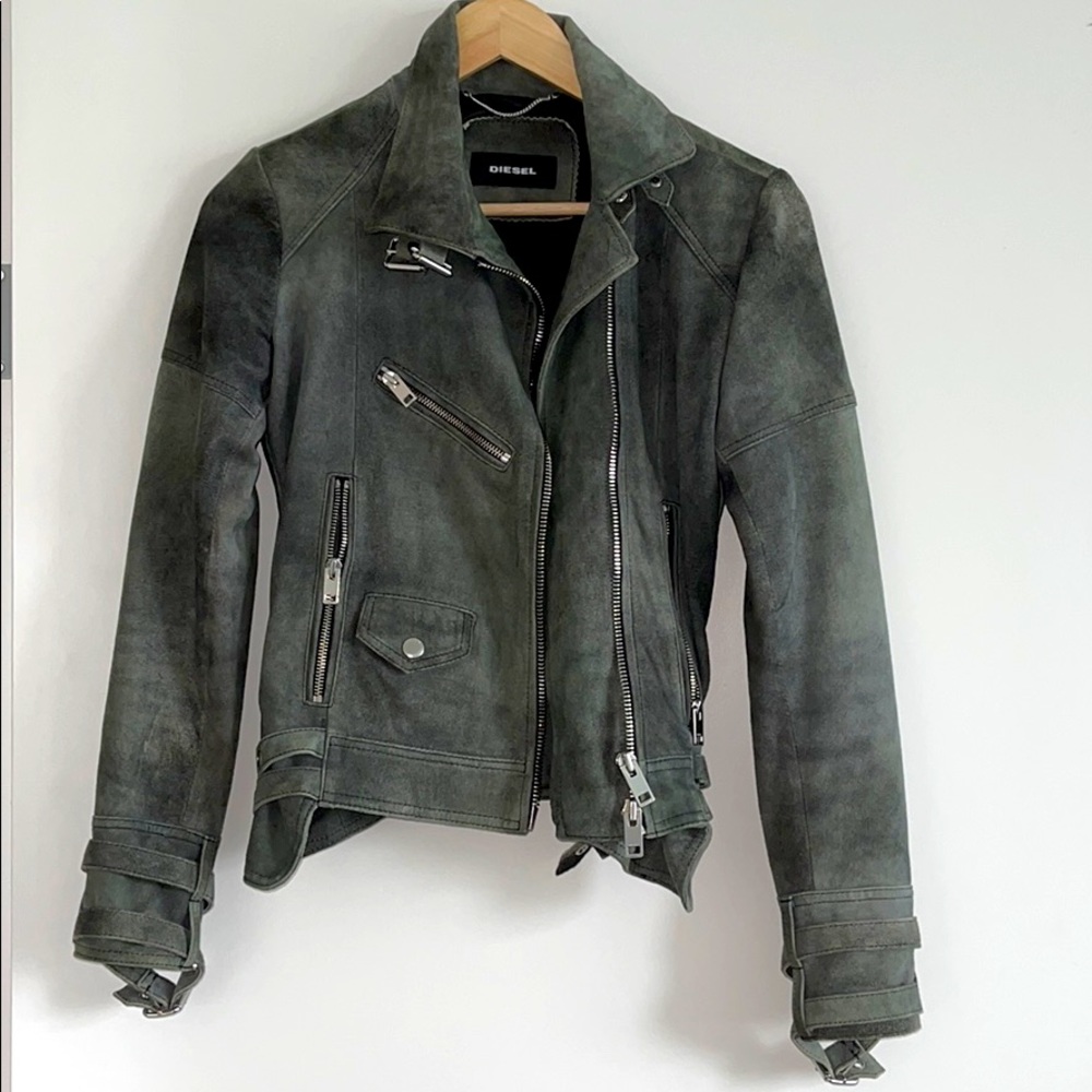 Diesel suede jacket size 0-2 US - XS